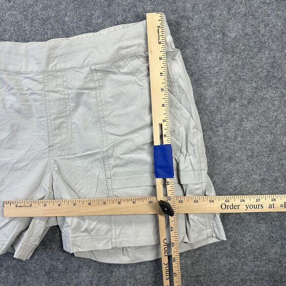 REI Co-op Cargo Shorts Womens Small Gray 7 Inseam Hiking Quick Dry Trail - Picture 5 of 8